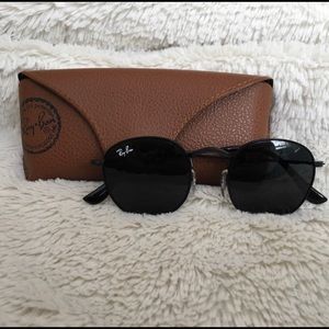 Ray Ban Round Sun Glasses